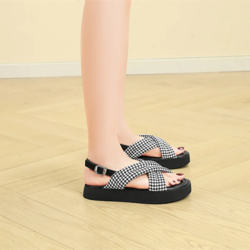 Guci Tianlun GuQiheAven One Strap Sandals 3cm Women's-16