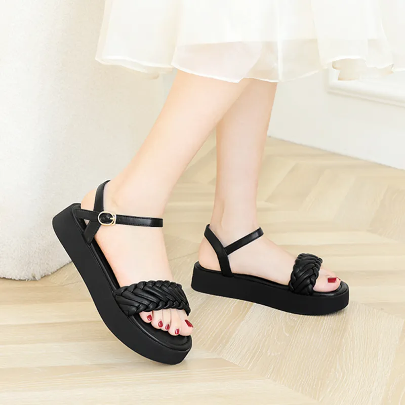 Guci Tianlun GuQiheAven One Strap Sandals 3cm Women's-10