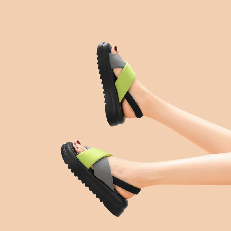 Guci Tianlun GuQiheAven One Strap Sandals 4.5cm Women's-22