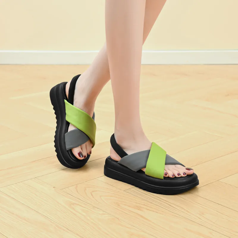 Guci Tianlun GuQiheAven One Strap Sandals 4.5cm Women's-19