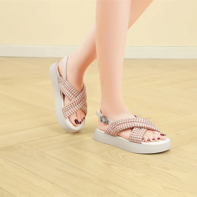 Guci Tianlun GuQiheAven One Strap Sandals 3cm Women's-7