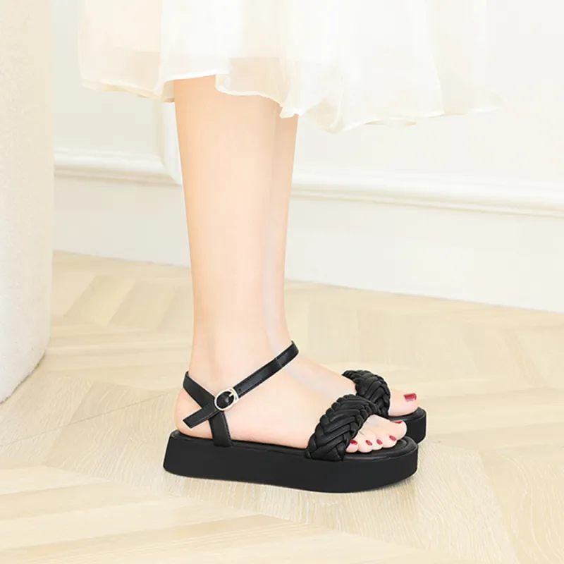 Guci Tianlun GuQiheAven One Strap Sandals 3cm Women's-9