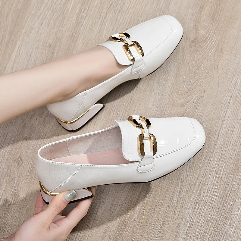Guci Tianlun Loafers Women's Black-8