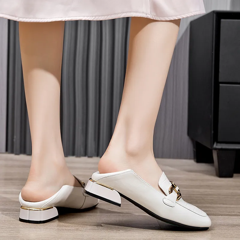 Guci Tianlun Loafers Women's Black-6
