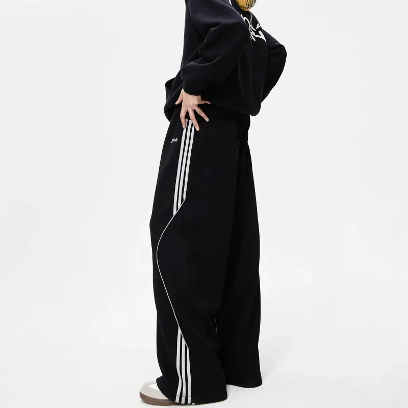RKVC Casual Pants Unisex Black-1