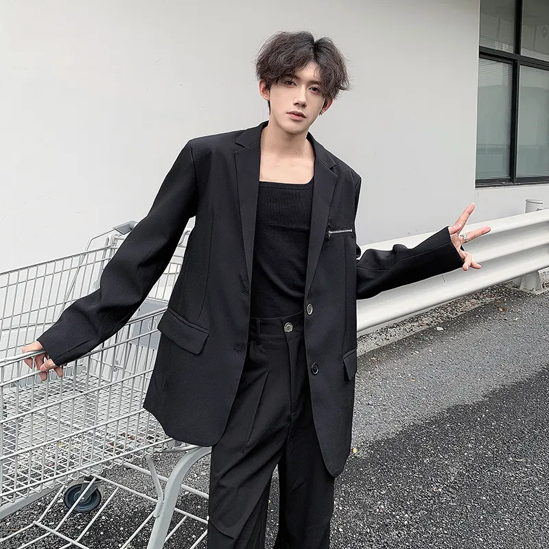RKVC Business Suits Unisex Black-1