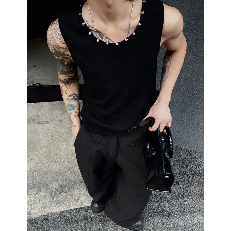 RKVC Tank Tops Men Black-2