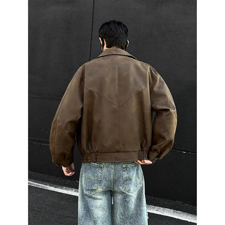 RKVC Jackets Coats Unisex Brown-1