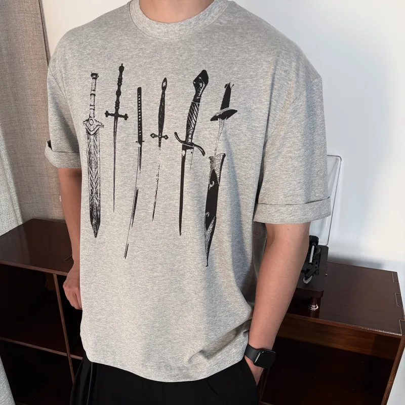 RKVC T-Shirts Unisex Light Gray-4