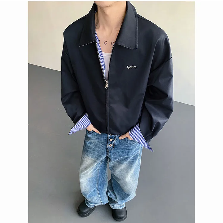 RKVC Jackets Unisex Navy Blue-2
