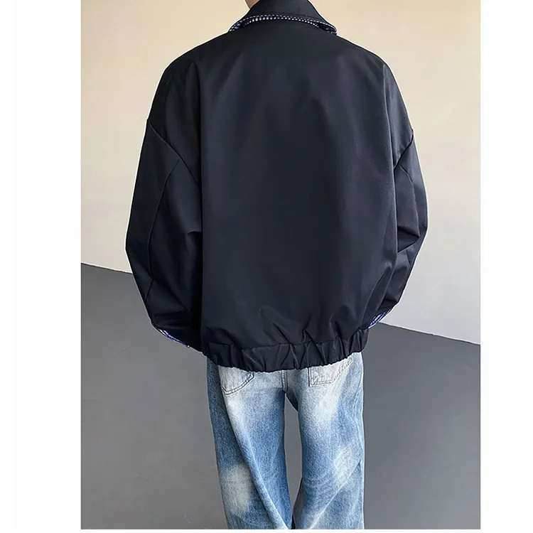 RKVC Jackets Unisex Navy Blue-3