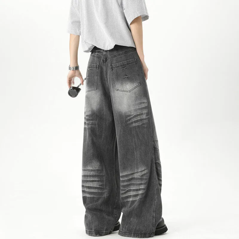 RKVC Jeans Unisex Black Gray Color-3