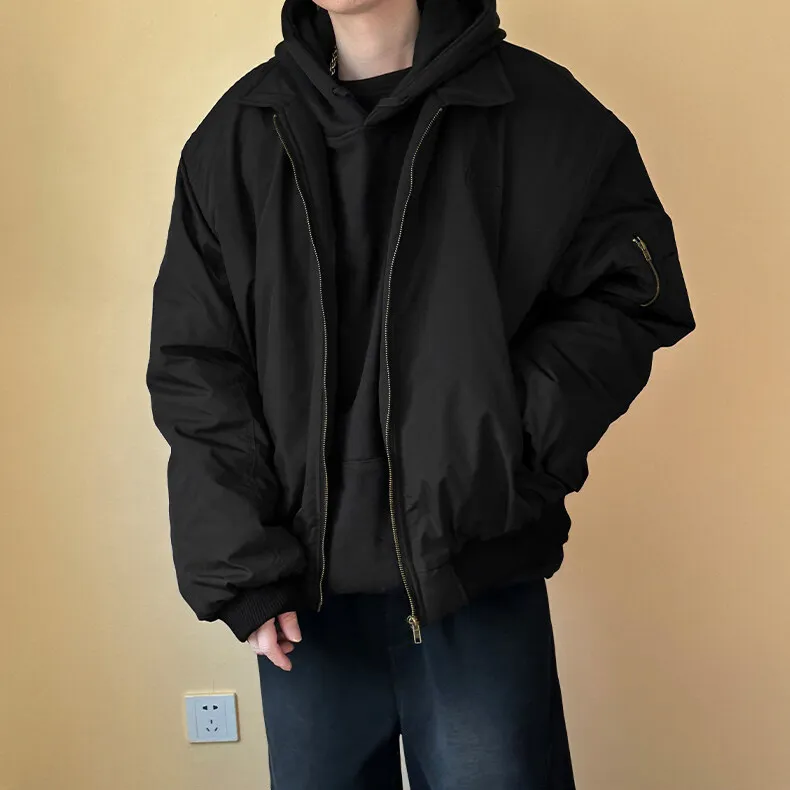 RKVC Jackets Coats Unisex Navy Blue-7