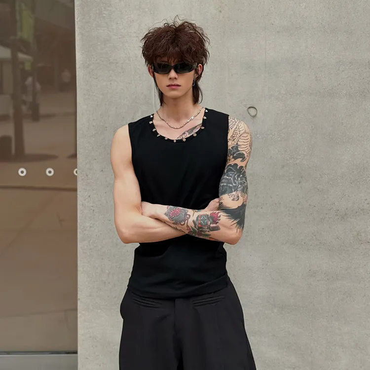 RKVC Tank Tops Men Black-1