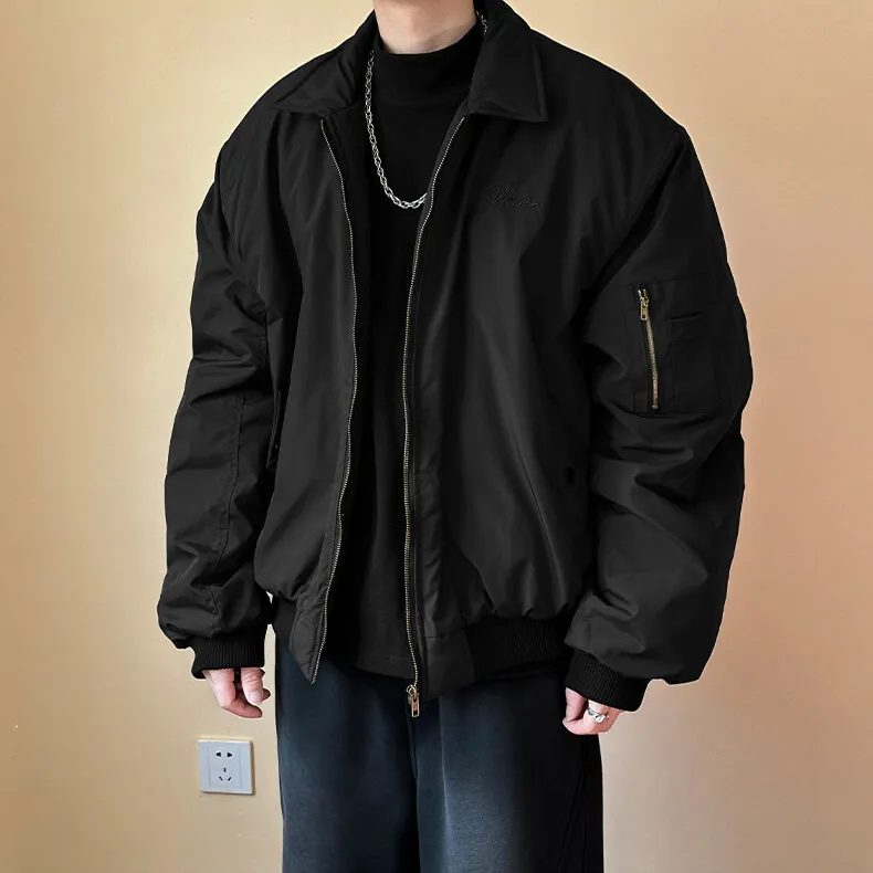 RKVC Jackets Coats Unisex Navy Blue-10