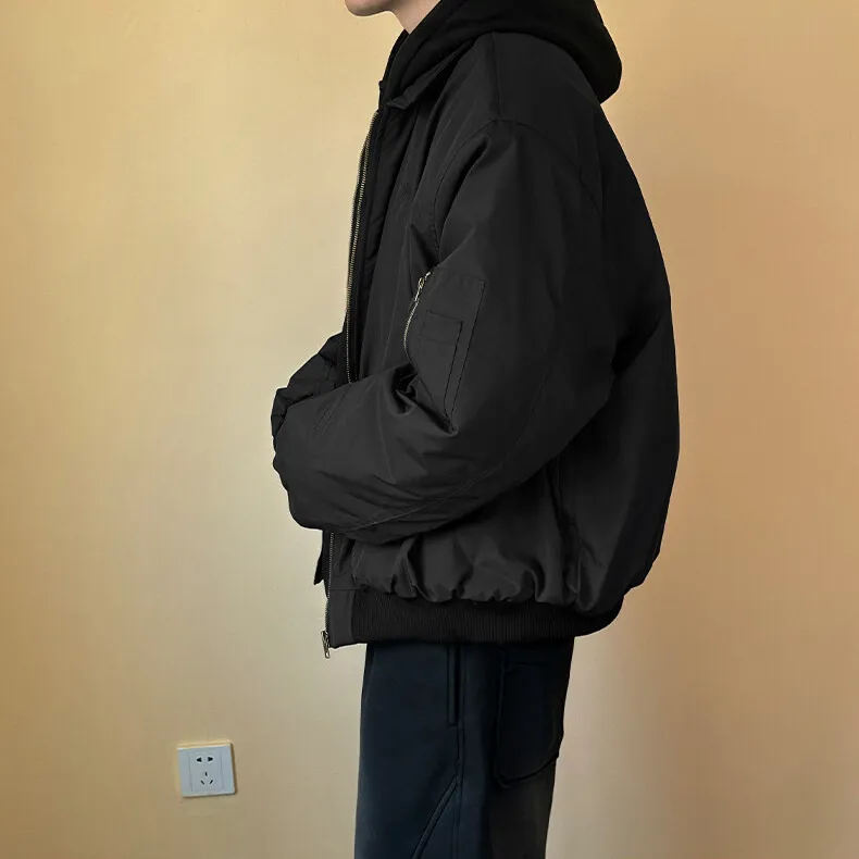RKVC Jackets Coats Unisex Navy Blue-9