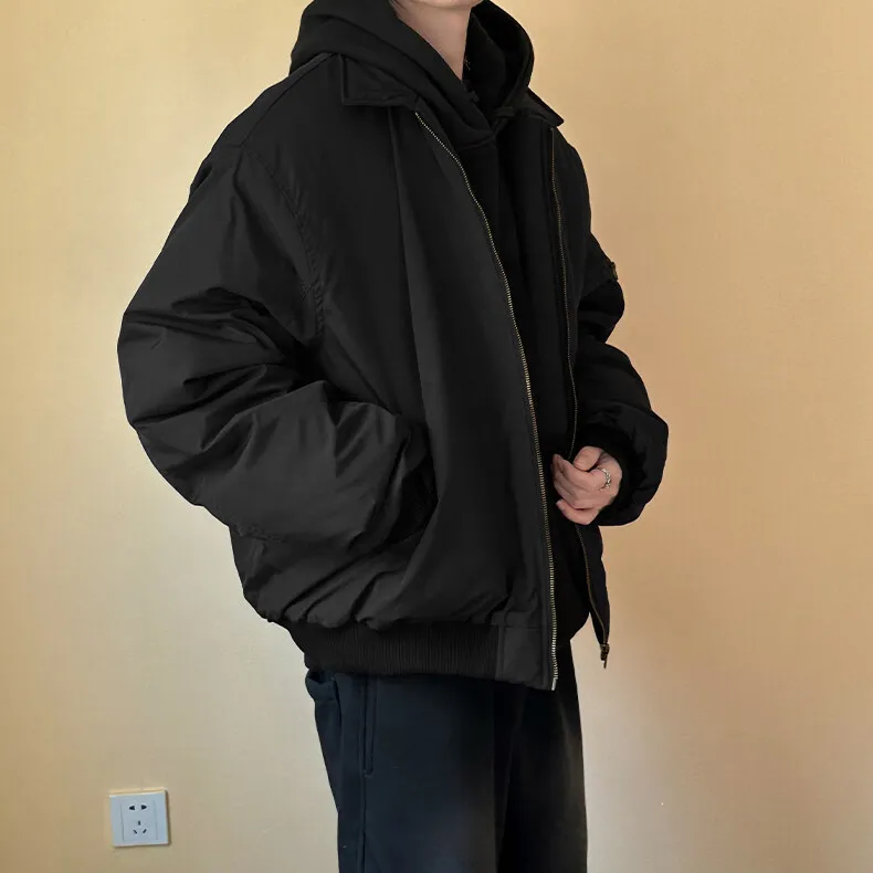 RKVC Jackets Coats Unisex Navy Blue-8
