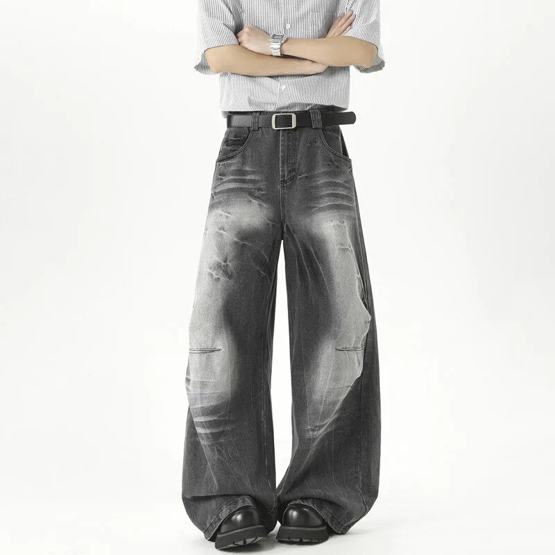 RKVC Jeans Unisex Black Gray Color-7
