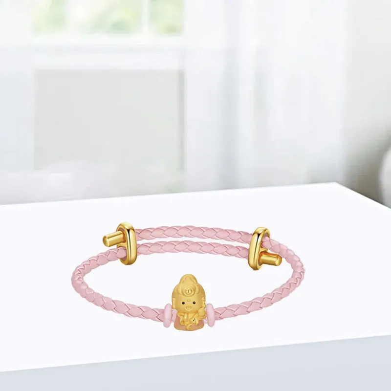 Zhongzhao jewelry Gold Bracelet Unisex-3
