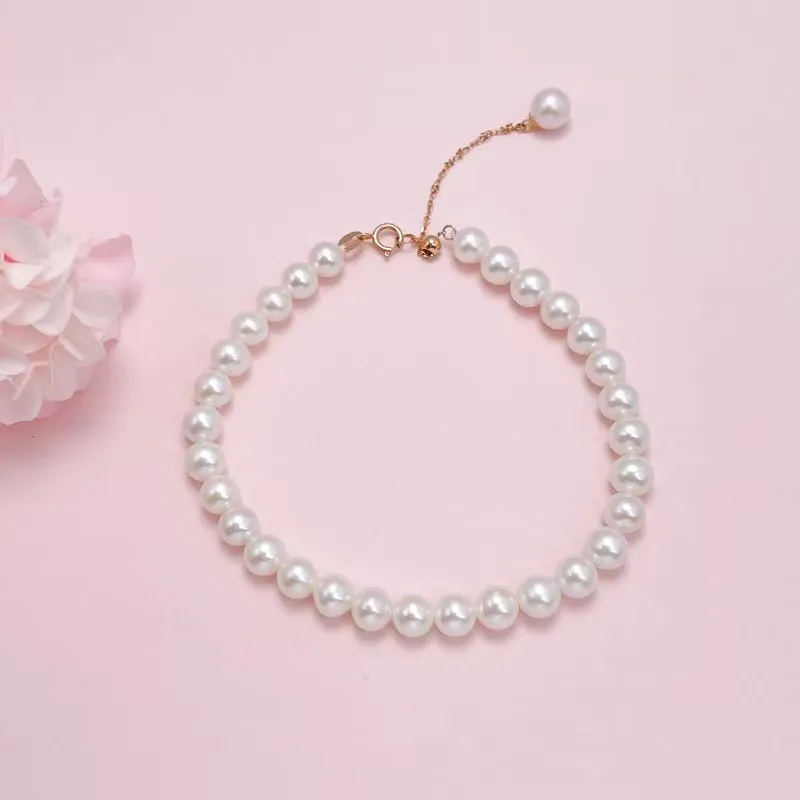 Zhongzhao Jewelry Pearl Bracelets Unisex-2