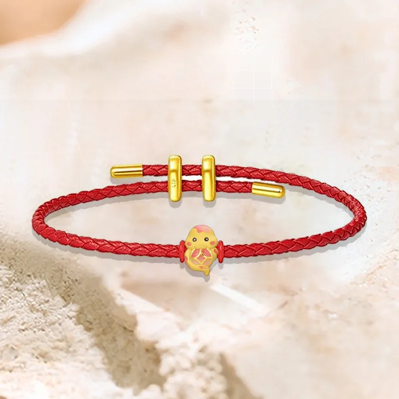 Zhongzhao jewelry Gold Bracelet Unisex-3