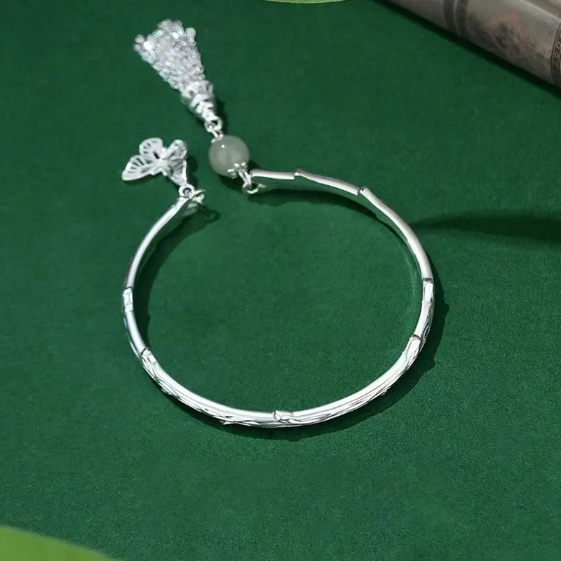Zhongzhao Jewelry 999 Fine Silver Sterling Silver Bracelets Unisex-3