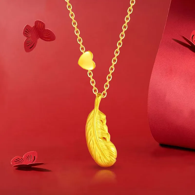 Zhongzhao Jewelry 999 Necklaces Unisex-4