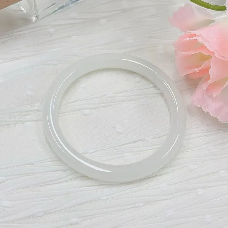 Zhongzhao Jewelry Glass Cat Eye Jade Bangles Women's-2