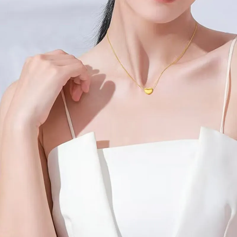 Zhongzhao Jewelry 999 Necklaces Unisex-6