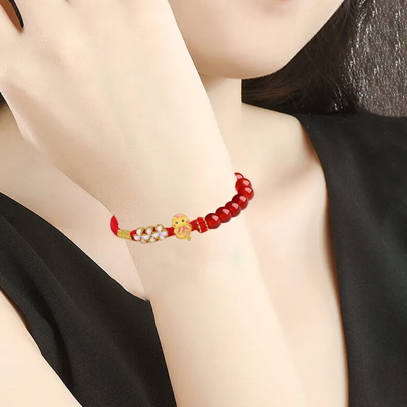 Zhongzhao jewelry Gold Bracelet Unisex-4