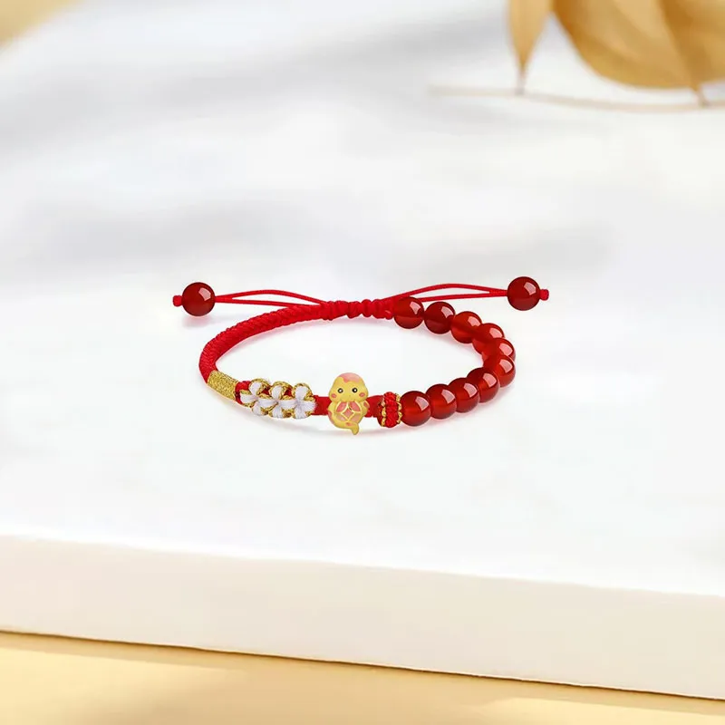Zhongzhao jewelry Gold Bracelet Unisex-1