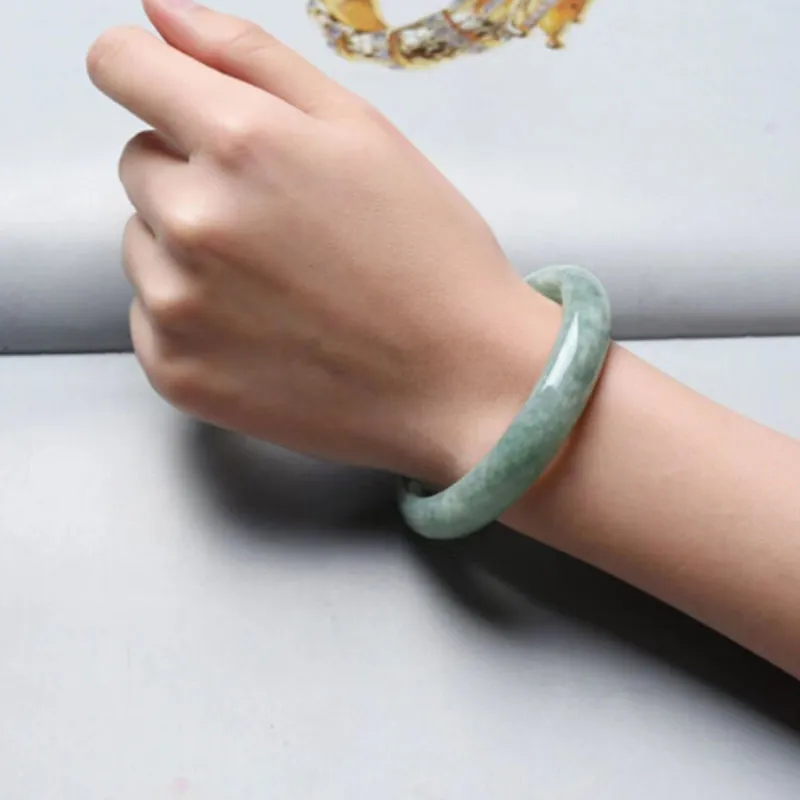 Zhongzhao Jewelry Colored Glaze Jade Bangles Women's-1