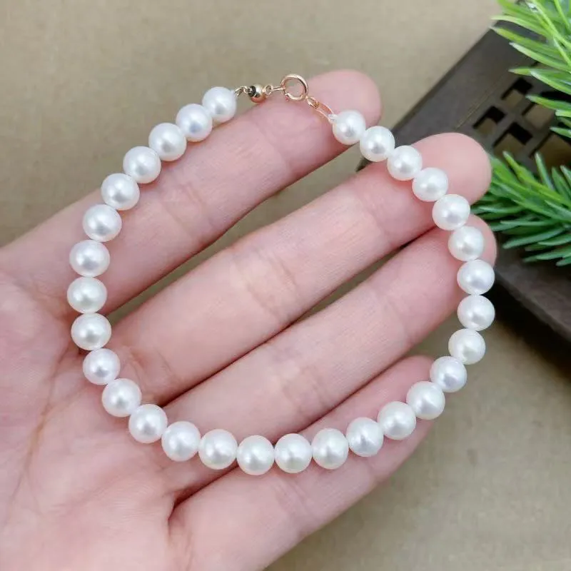 Zhongzhao Jewelry Pearl Bracelets Unisex-3