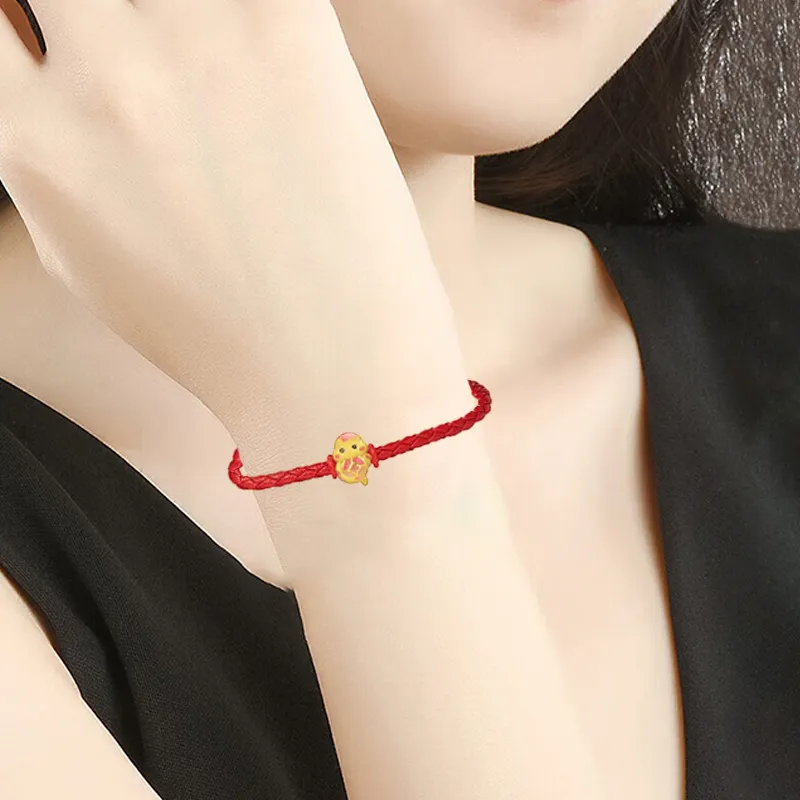 Zhongzhao jewelry Gold Bracelet Unisex-4