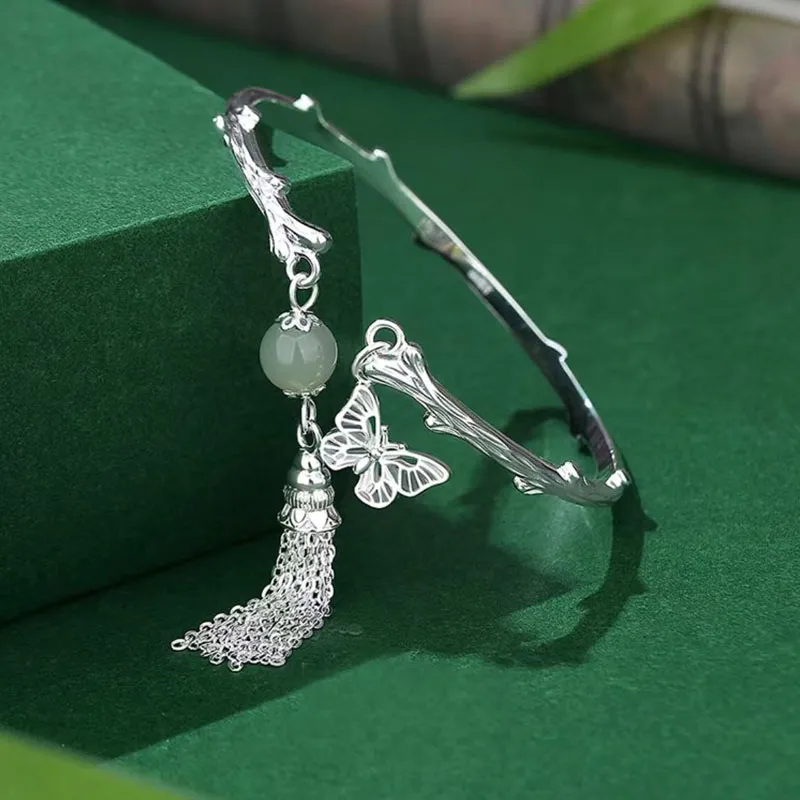 Zhongzhao Jewelry 999 Fine Silver Sterling Silver Bracelets Unisex-2