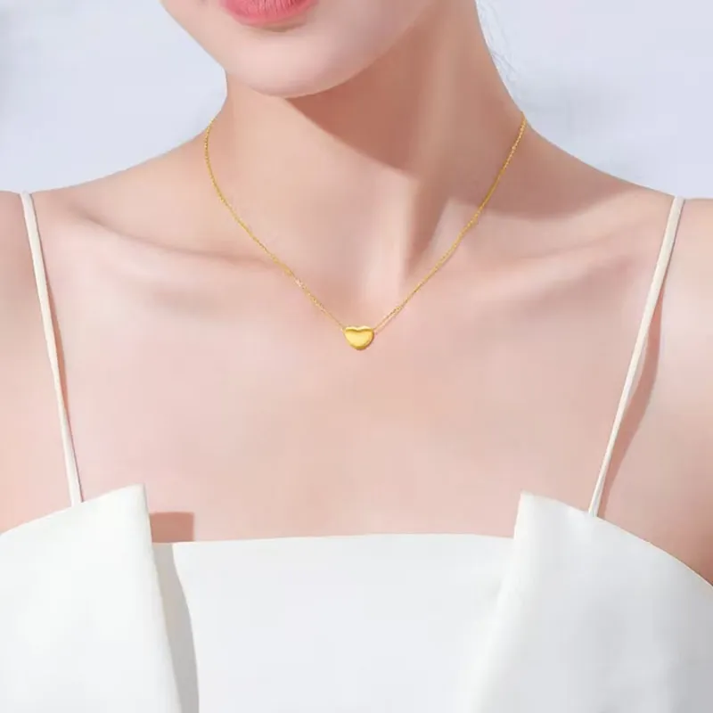 Zhongzhao Jewelry 999 Necklaces Unisex-5
