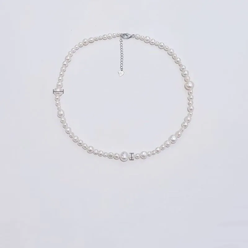 Zhongzhao Jewelry Pearl Necklaces Unisex-4