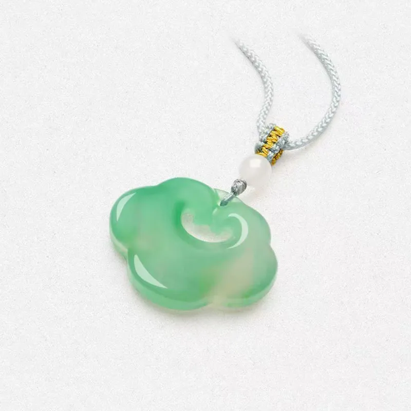 Zhongzhao Jewelry African Emerald Necklaces Unisex-2