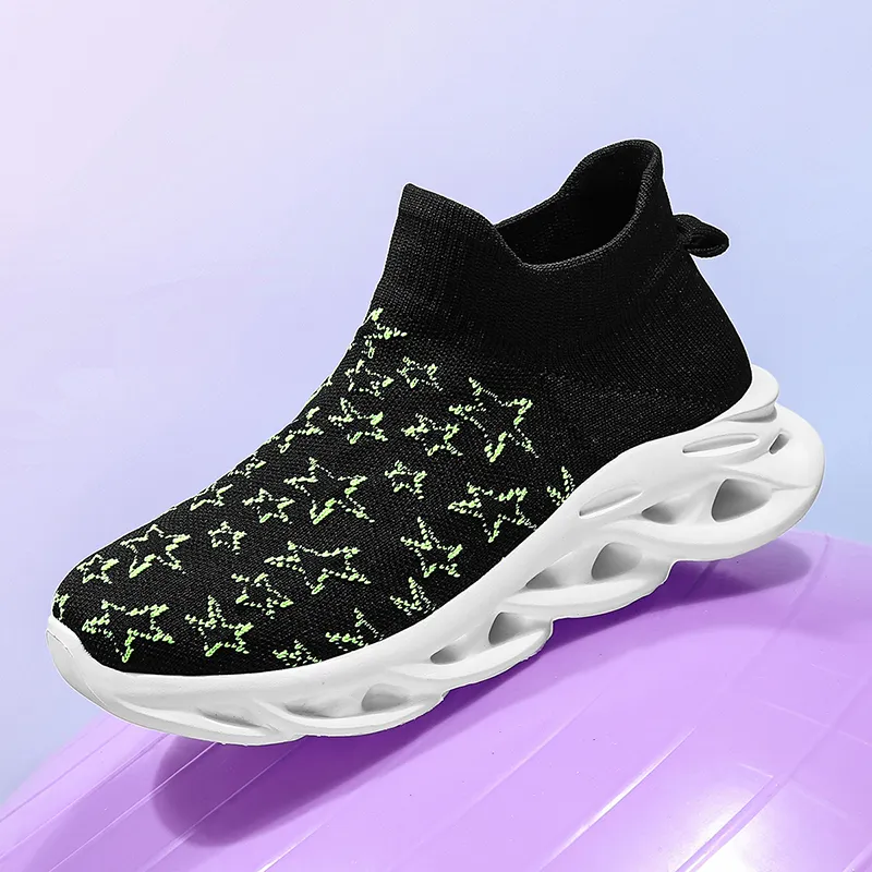 Kuding Shock Absorbing, Non Slip, Wear Resistant, Breathable And Lightweight Low Top Casual Shoes Unisex-2