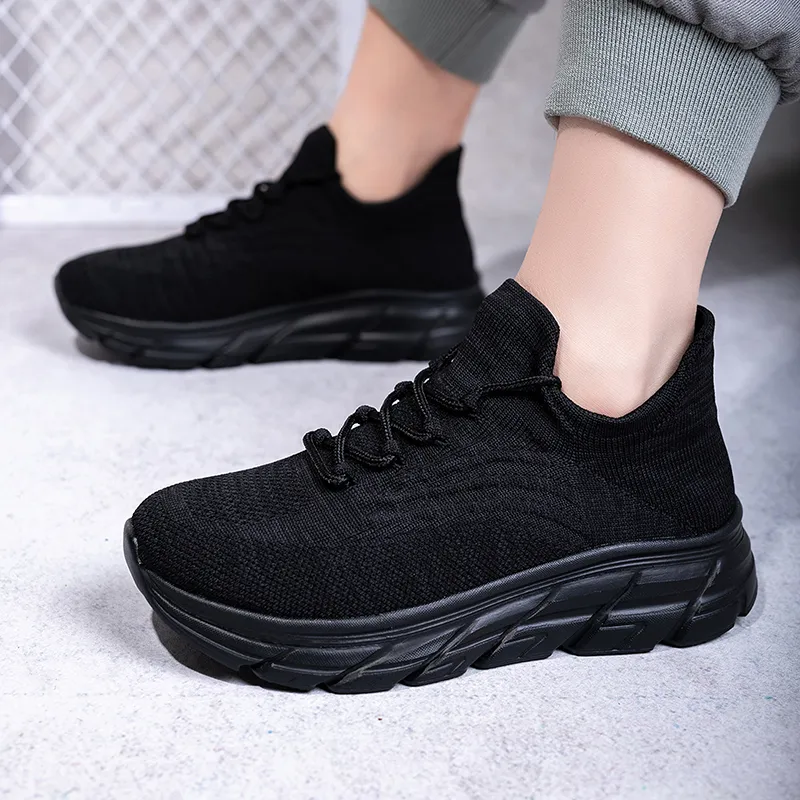 Kuding Casual Shoes Unisex Low Top Black/White/Yellow/Green/Orange/Blue/Gray/Red-3