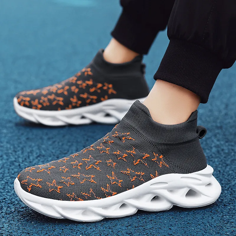 Kuding Shock Absorbing, Non Slip, Wear Resistant, Breathable And Lightweight Low Top Casual Shoes Unisex-9