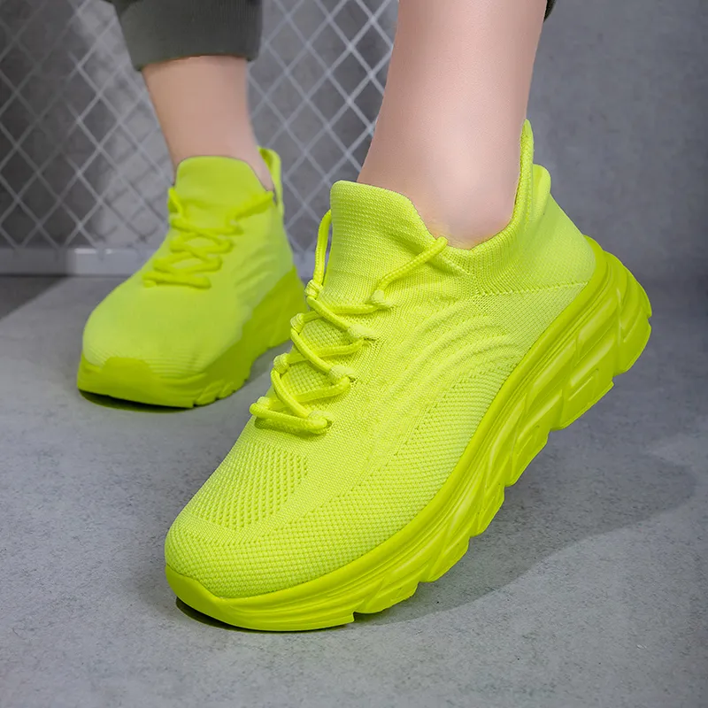 Kuding Casual Shoes Unisex Low Top Black/White/Yellow/Green/Orange/Blue/Gray/Red-19