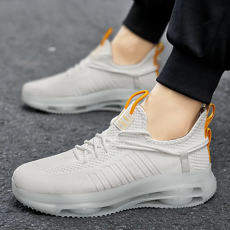 Kuding Slip Resistant, Abrasion Resistant, Breathable, Lightweight Low Top Casual Shoes Unisex-10