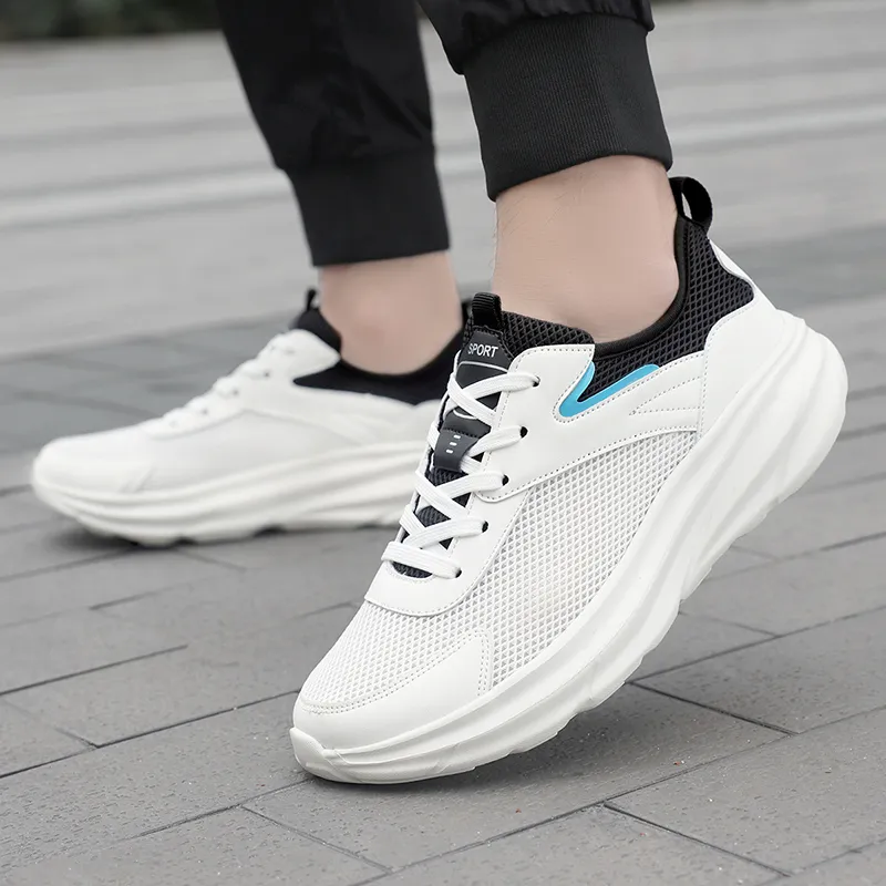 Kuding Shock Absorbing, Non Slip, Wear Resistant, Breathable And Lightweight Low Top Casual Shoes Men's-5