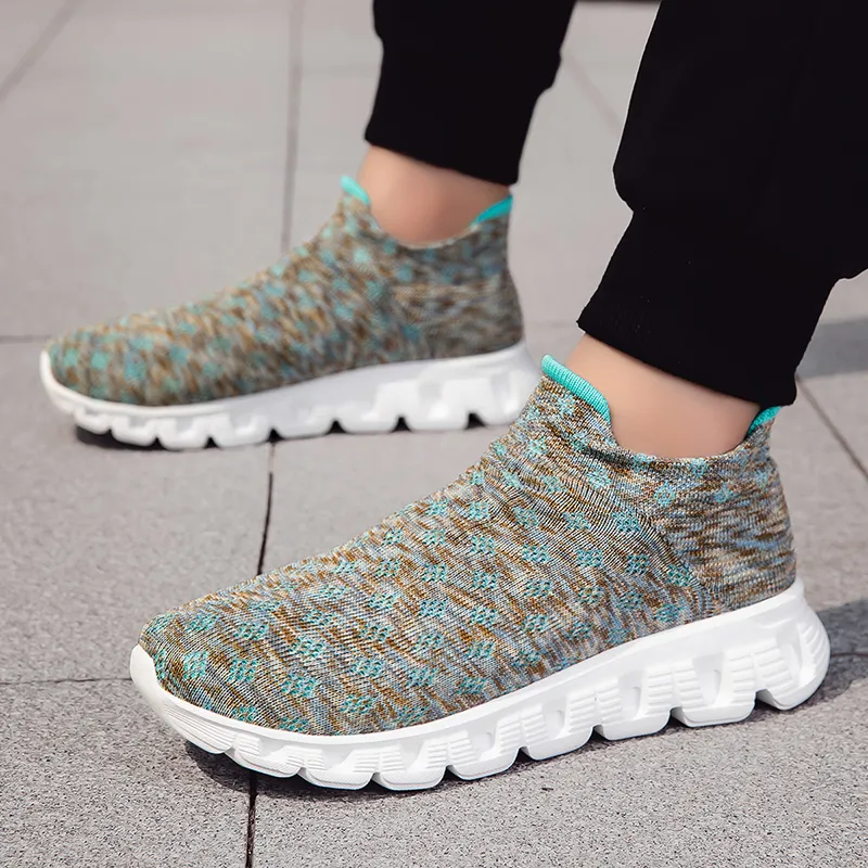 Kuding Breathable And Lightweight Low Top Casual Shoes Unisex-9