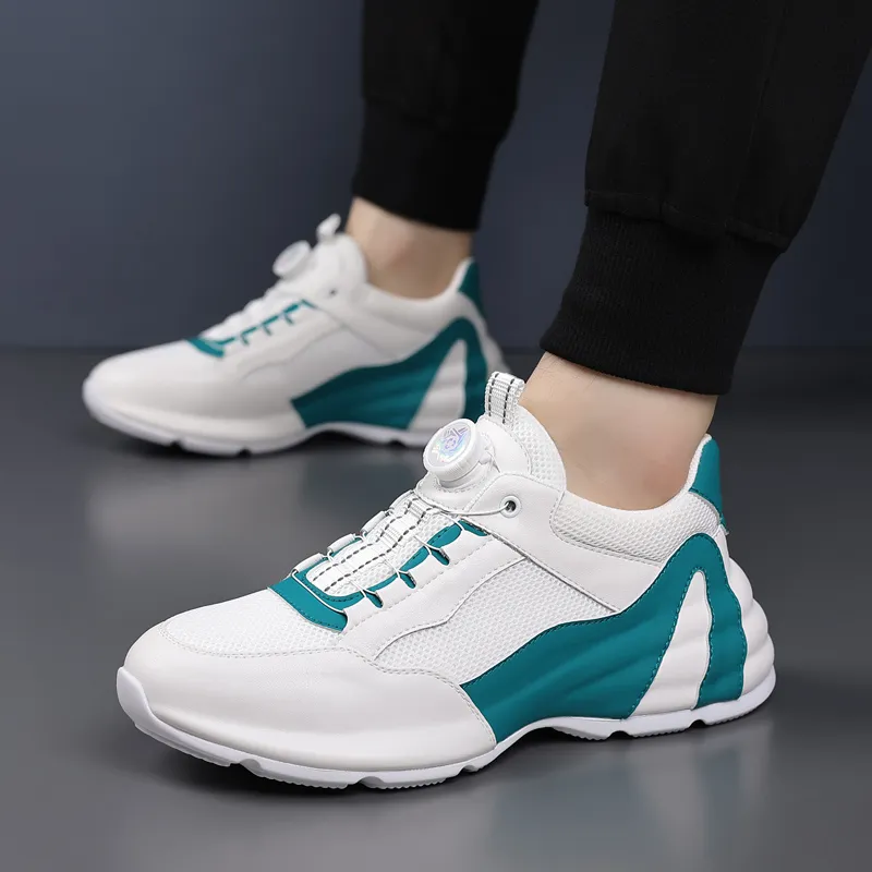 Kuding Slip Resistant, Abrasion Resistant, Breathable, Lightweight Low Top Casual Shoes Men's-12