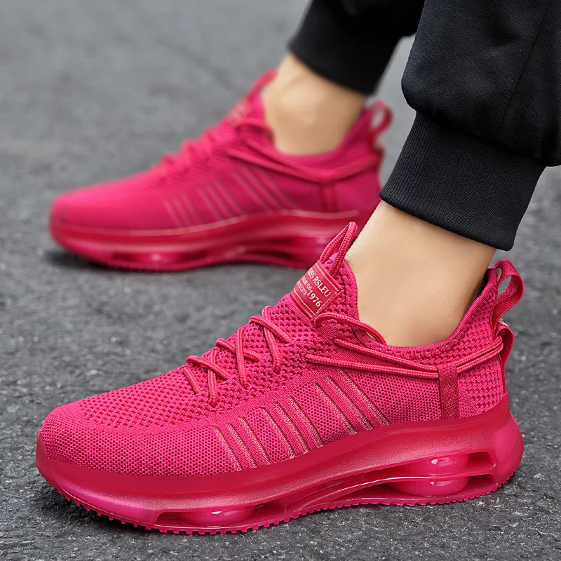 Kuding Slip Resistant, Abrasion Resistant, Breathable, Lightweight Low Top Casual Shoes Unisex-28