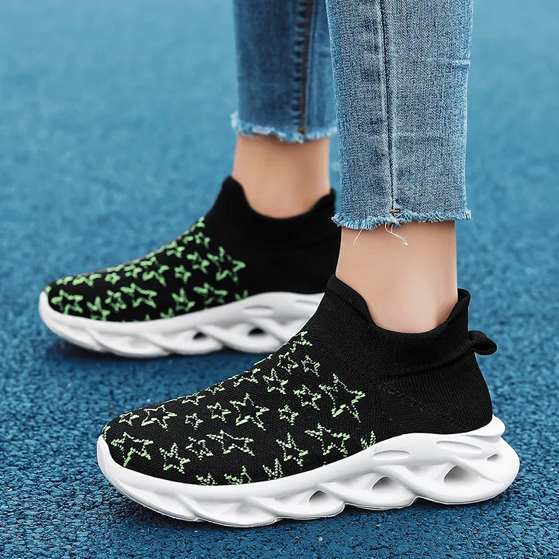 Kuding Shock Absorbing, Non Slip, Wear Resistant, Breathable And Lightweight Low Top Casual Shoes Unisex-4