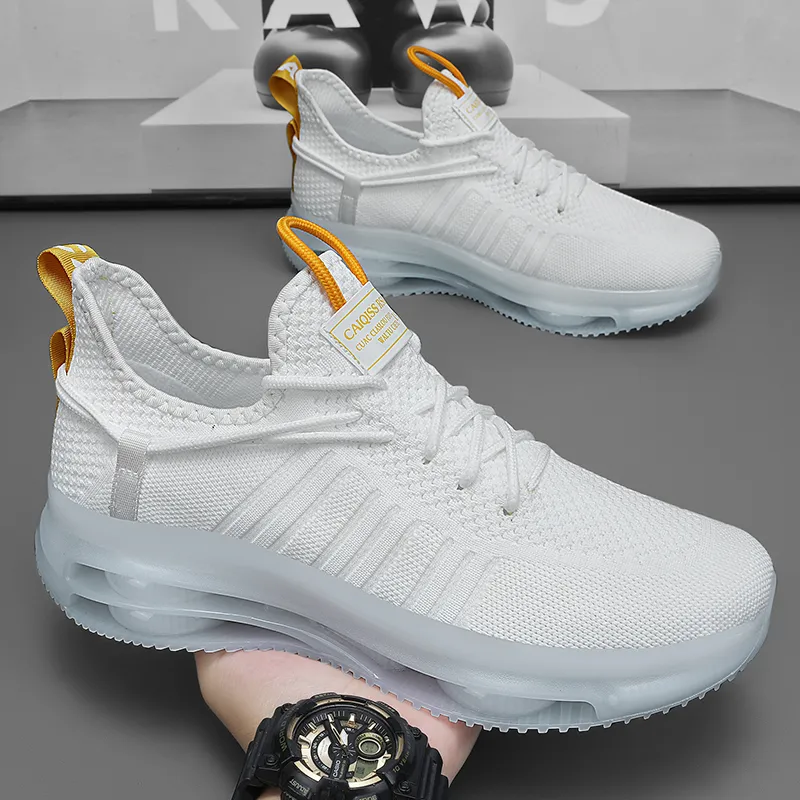 Kuding Slip Resistant, Abrasion Resistant, Breathable, Lightweight Low Top Casual Shoes Unisex-9