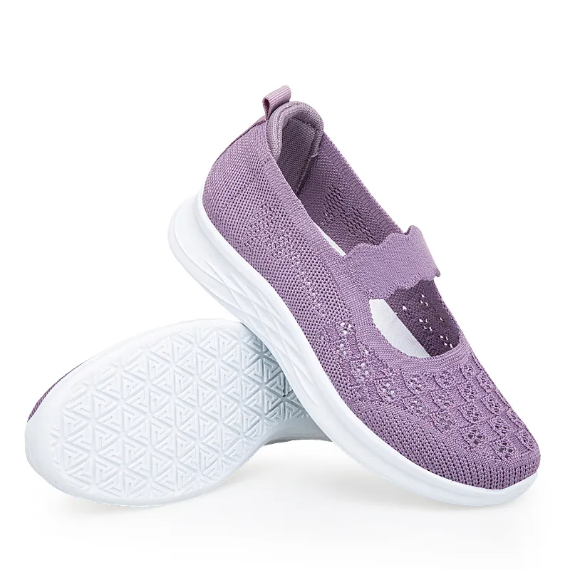 Kuding Slip Resistant, Abrasion Resistant, Breathable, Lightweight Low Top Casual Shoes Women's-2